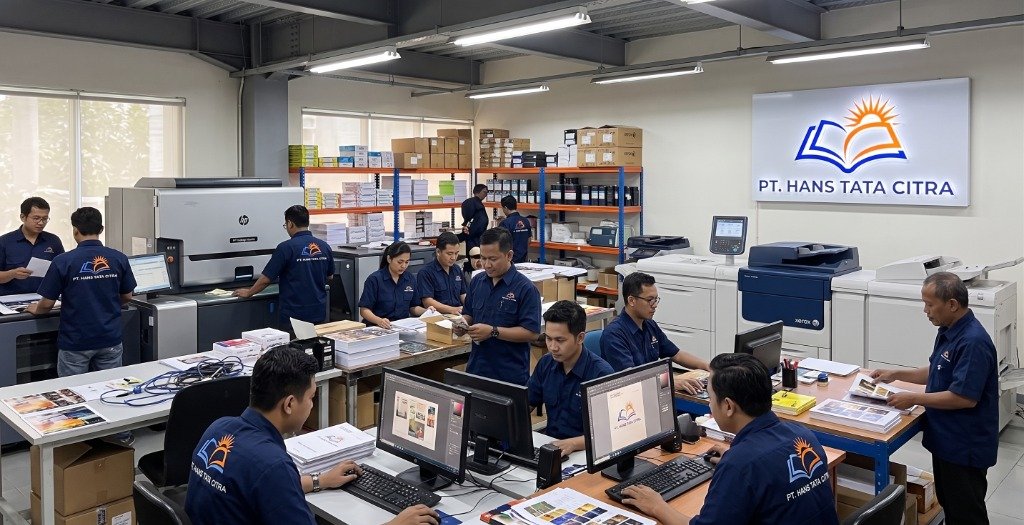 Aktivitas Percetakan PT Hans Tata Citra